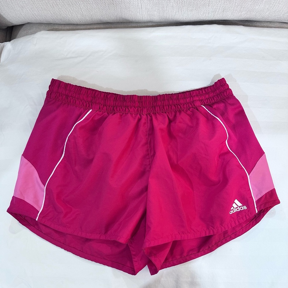 Adidas Women's Fuchsia Athletic Shorts
